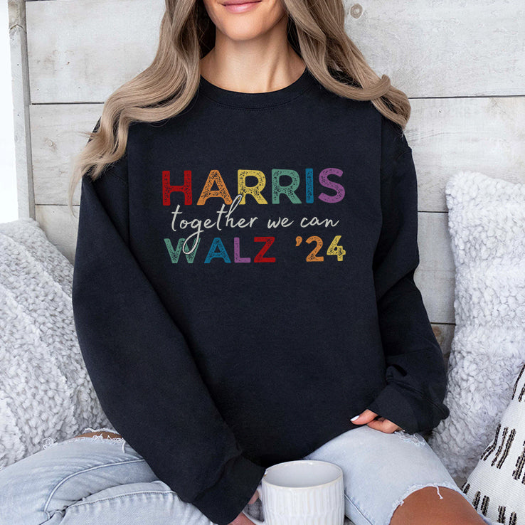 Harris Walz ’24 Together We Can T Shirt