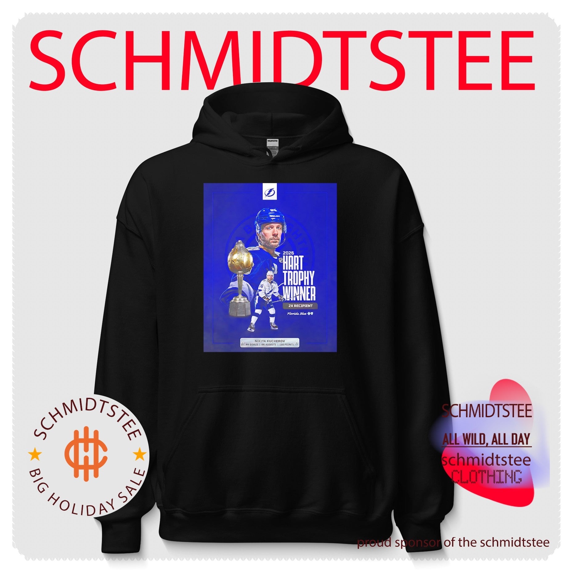 Hart Memorial Trophy Tampa Bay Lightning Nikita Kucherov the winner shirt