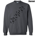 Haunted Bat House Sweatshirt 'NLB' T-Shirts, Hoodie | PureTeeCo.com