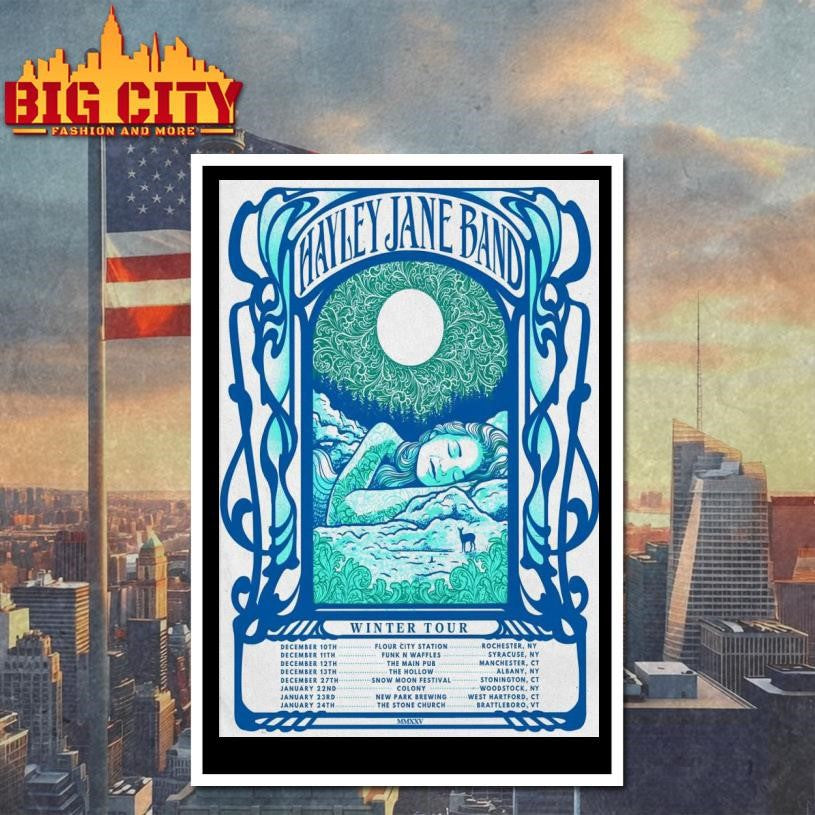 Hayley Jane Winter Tour 2025-2026 Poster Shirt