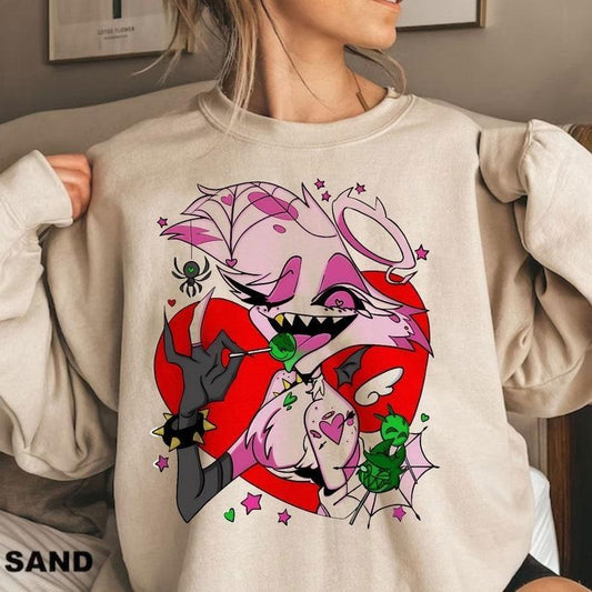 Hazbin Hotel  (Devil And Angel) Characters Sweatshirts