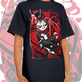 Hazbin Hotel Husk Tee, Retro Flair Sweatshirt, Womenswear Shirt Hoodie | PureTeeCo.com