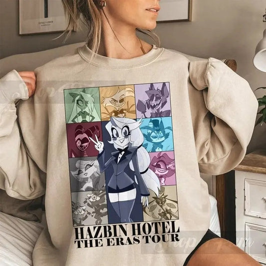 Hazbin Hotel The Eras Tour Crewneck Sweatshirt
