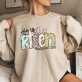 He Is Risen Easter Sweatshirt, Jesus Easter Tee Shirt, Bible Verse Easter Sweater, Easter Bunny Shirt, Happy Easter Shirt...