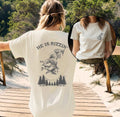 He Is Rizzin' Shirt, Funny Jesus Shirt, Humor Easter Shirt, Christian Easter Shirt, Jesus Playing Basketball  T-shirt,...
