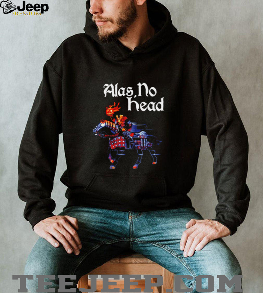 Headless Horseman Alas No Head Sleepy Hollow shirt