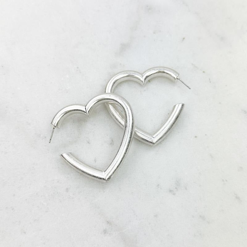 Heart Hoop Earrings *Final Sale* T-Shirts, Hoodie, Sweatshirt | PureTeeCo.com