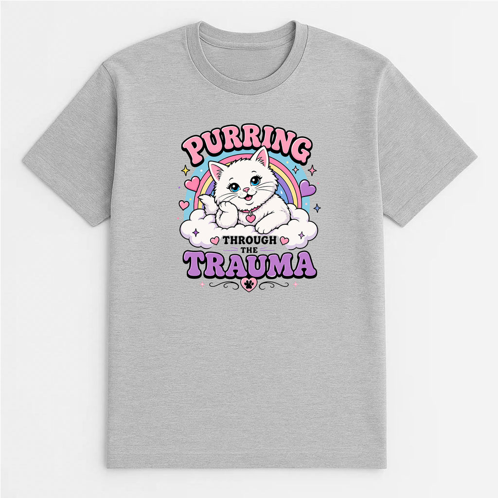 Unisex | Purring Through Trauma | Tee