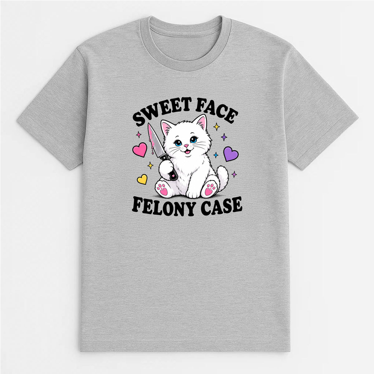 Unisex | Sweet Face Felony Case | Tee