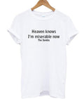 Heaven Knows I’m Miserable Now The Smiths T-shirt Hoodie, Sweatshirt | PureTeeCo.com