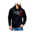 Hecho en Mexico Eagle Aztec Calendar Design Hoodie Cotton Fabric T-Shirts, Sweatshirt | PureTeeCo.com