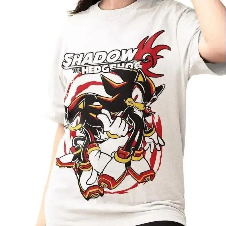 Hedgehog Shadow Shirt, Japanese Anime Shirt, Gaming Legend Apparel, Anime Manga Tee Hoodie, Sweatshirt | PureTeeCo.com