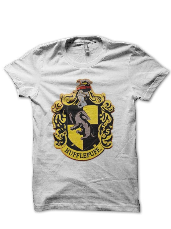 Hufflepuff Splatter Crest T-Shirt Hoodie, Sweatshirt | PureTeeCo.com