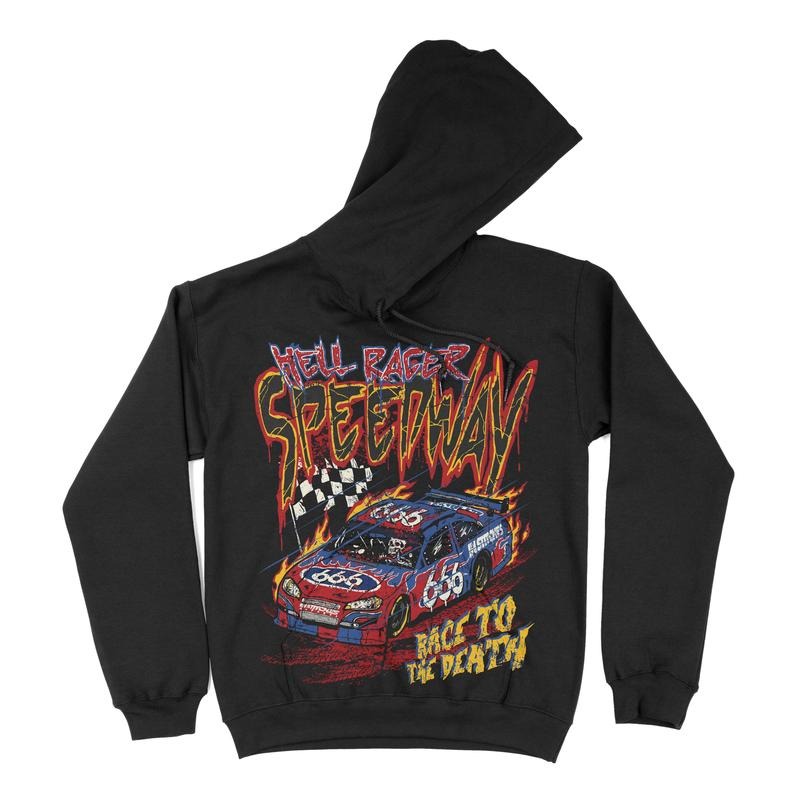 Hell Racer - Hoodie Graphic T-Shirts, Sweatshirt | PureTeeCo.com