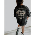Hell Raisin' Moto Baddies Tee, motorcycle tee, trendy tee, boho edgy grunge shirt Hoodie, Sweatshirt | PureTeeCo.com