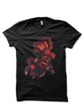 Hell Boy Black Half Sleeve T-Shirt Style006 Hoodie, Sweatshirt | PureTeeCo.com