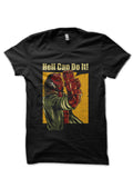 Hell Boy Black Half Sleeve T-Shirt Style004 Hoodie, Sweatshirt | PureTeeCo.com