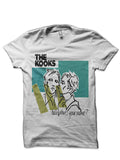 Hello Whats Your Name The Kooks White T-Shirt Hoodie, Sweatshirt | PureTeeCo.com