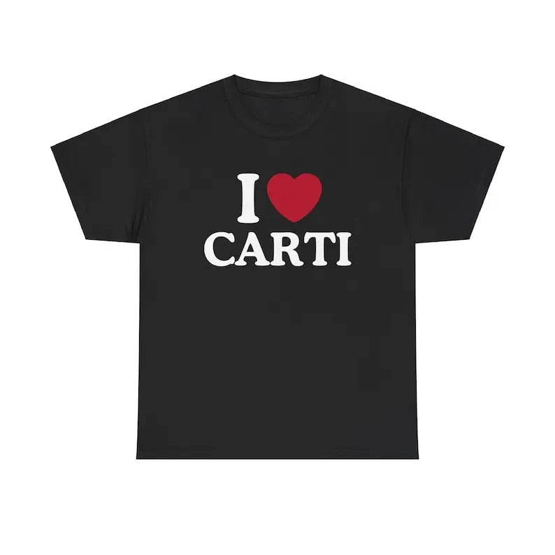 I Love Playboi Carti Shirt - Unisex T-Shirt, Trending shirt, Gift for him/Her, Womenswear Shortsleeve Crewneck Cotton, I...