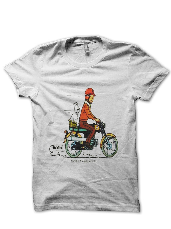 HergÃ© T-Shirt Style003 Hoodie, Sweatshirt | PureTeeCo.com