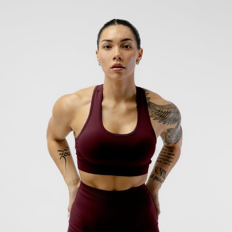 Heritage Bra - Wine Soft Womenswear Knit Knitted T-Shirts, Hoodie, Sweatshirt | PureTeeCo.com