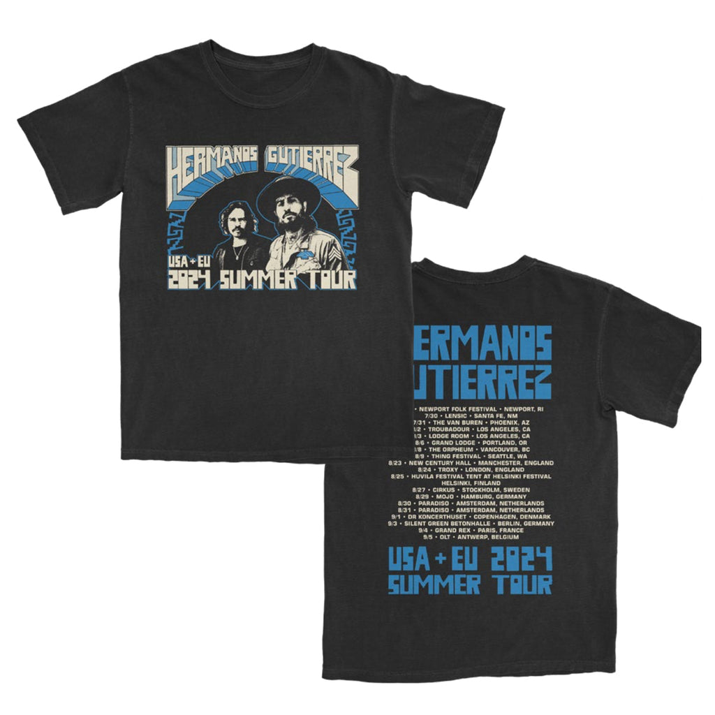 Hermanos GutieÃÅrrez Summer 2024 Tour T-Shirt Hoodie, Sweatshirt | PureTeeCo.com