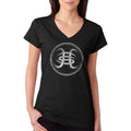 Heroes Del Silencio Distressed Logo A Women's V-Neck T-Shirt Casual Comfort Hoodie, Sweatshirt | PureTeeCo.com