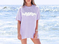 Hibiscus Flower Tshirt, Aloha Hawaii Shirt, Comfort Colors Women's Tshirts, Oversized T-shirt, Beach T Shirt, Summer...
