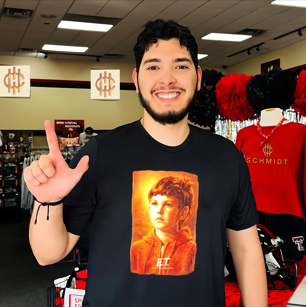 Hideo Kojima Elliot ET The Extra Terrestrial Shirt