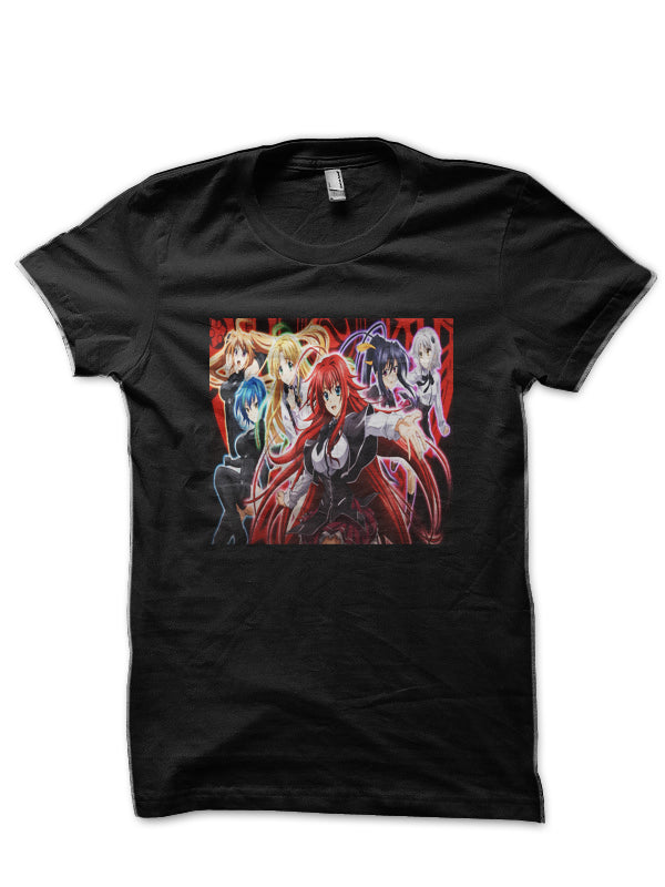 High School Dxd Black T-Shirt Hoodie, Sweatshirt | PureTeeCo.com