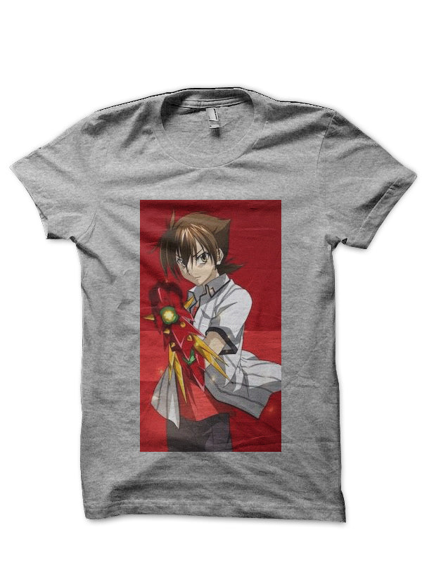 High School Dxd Grey T-Shirt Hoodie, Sweatshirt | PureTeeCo.com