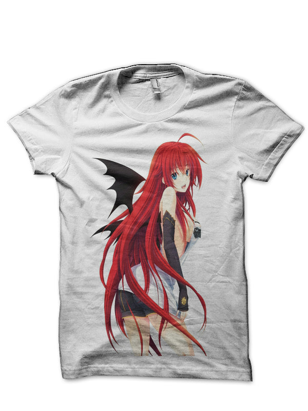 High School Dxd White T-Shirt Style002 Hoodie, Sweatshirt | PureTeeCo.com