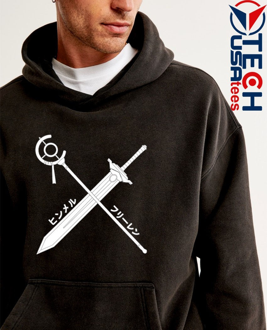 Himmel x Frieren Sword and Staff Japanese shirt