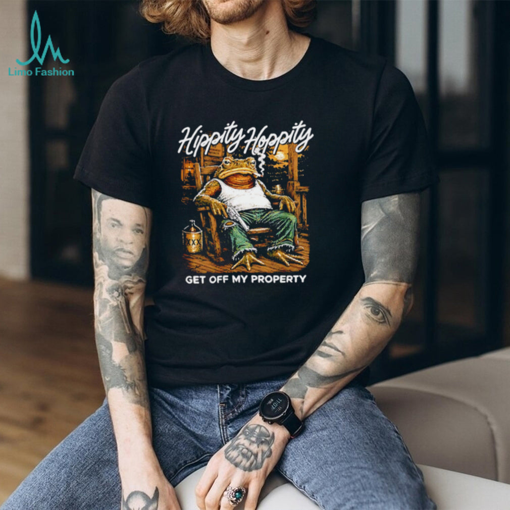 Hippity Hoppity Get Off My Property frog shirt