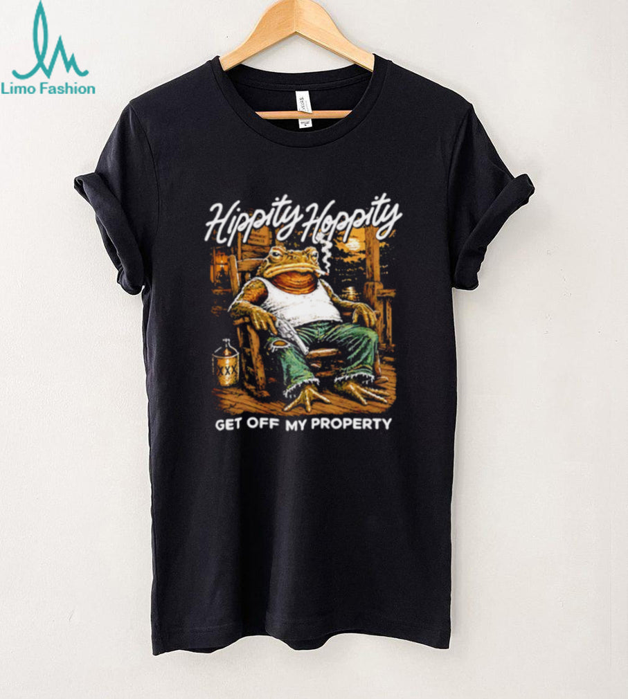 Hippity Hoppity Get Off My Property frog shirt