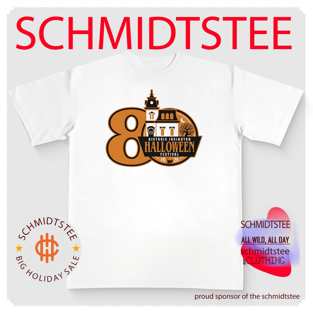 Historic Irvington Halloween Festival 2026 80th shirt