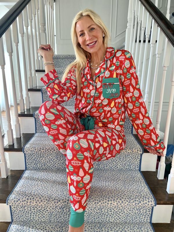 Ho Ho Ho Christmas Pajama Set T-Shirts, Hoodie, Sweatshirt | PureTeeCo.com