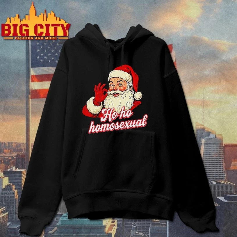 Ho Ho Homosexual Santa Claus Christmas shirt