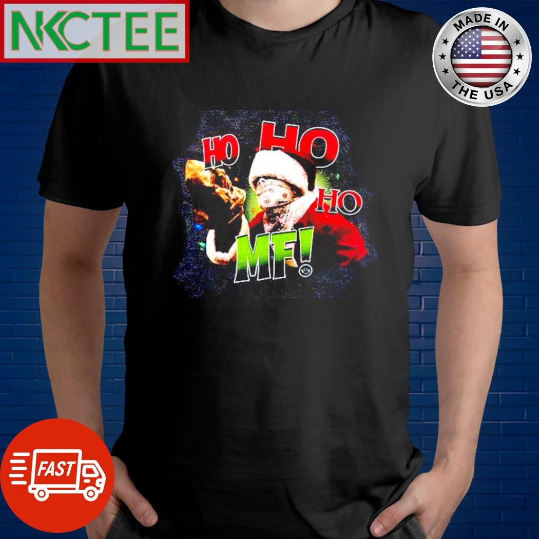 Ho ho ho MF Santa victim shirt