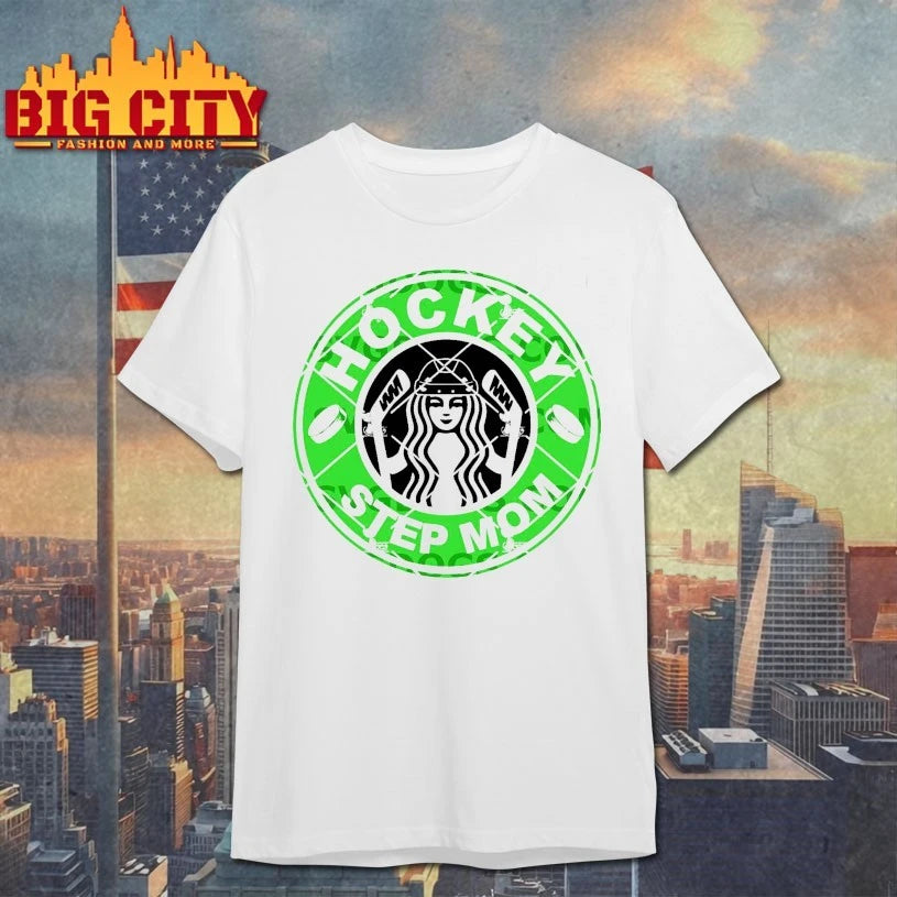 Hockey Step Mom Coffee Starbucks shirt