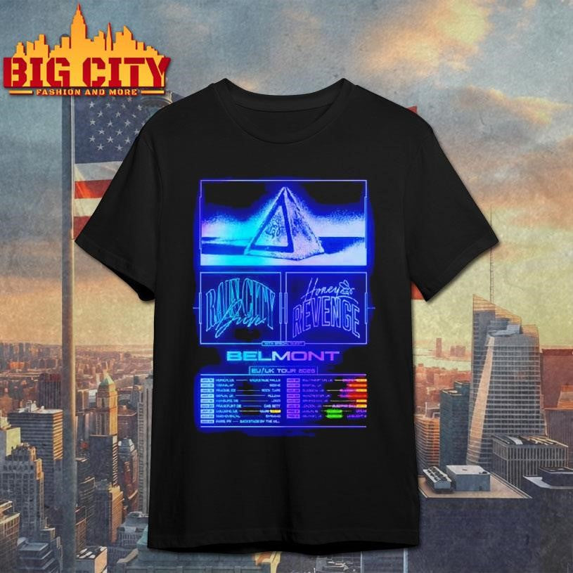 Honey Revenge And Rain City Drive Eu-uk Tour 2026 Shirt