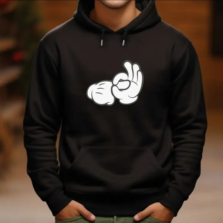 Hoodie, CARTOON HANDS T-Shirts, Sweatshirt | PureTeeCo.com