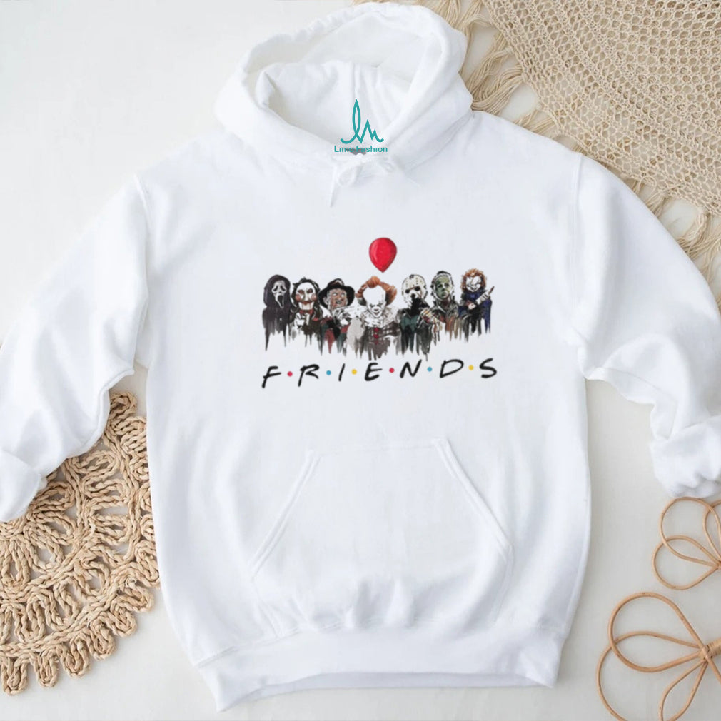 Horror Characters Friends Halloween 2026 shirt