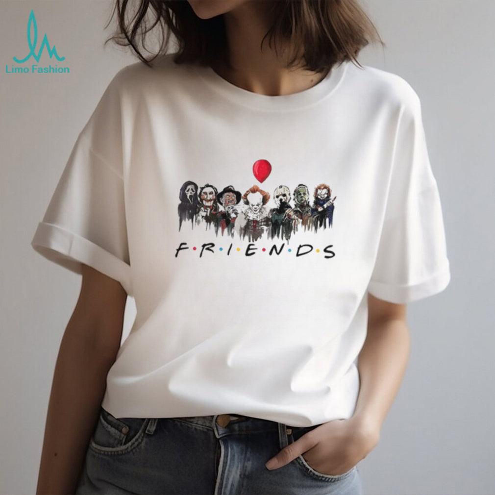 Horror Characters Friends Halloween 2026 shirt