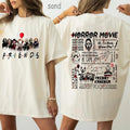 Horror Characters Friends Shirt, Halloween Horror Characters Sweatshirt, Friends Halloween Shirt, Horror Movie Characters...