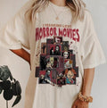 Horror Characters Scary Horror movie Spooky Boo Horror Halloween Spooky Vibes T-shirt, Scary Spooky Season Halloween...