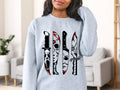 Horror Movie Characters Sweatshirt, Horror Movie Characters In Knives Shirt, Halloween Shirt, Horror Movie Sweatshirt,...