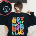 Hot Hockey Mom Club Cute Hockey Mama Sweatshirt Ice Hockey Sweatshirt Game Day Hockey Hoodie Hockey Mom Life Mothers Day...