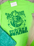 Hot Mom Summer Graphic Tee Hoodie, Sweatshirt | PureTeeCo.com