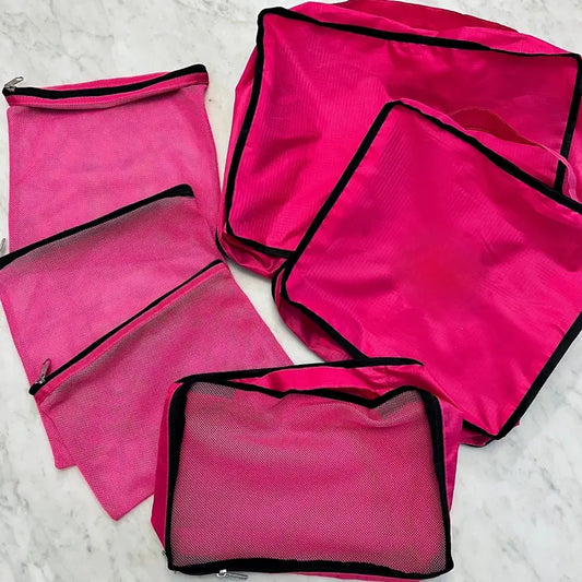 Hot Pink Packing Cubes